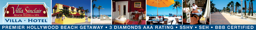 Attractions in Broward County during your stay at Villa Sinclair Beach Suites & SPA Hollywood Beach